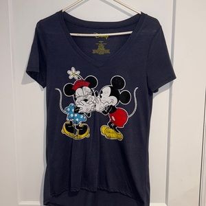 Disney Mickey & Minnie V-Neck T-Shirt